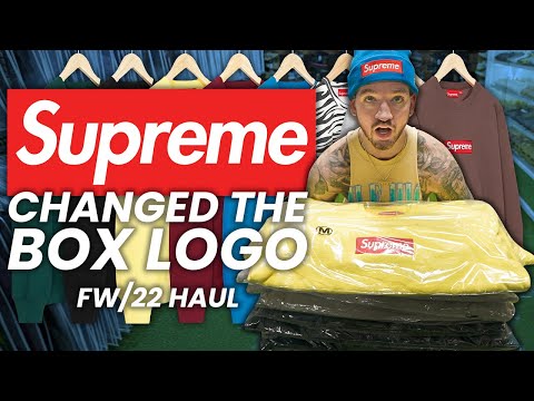 WATCH THIS BEFORE BUYING SUPREME FW22 BOX LOGOS!