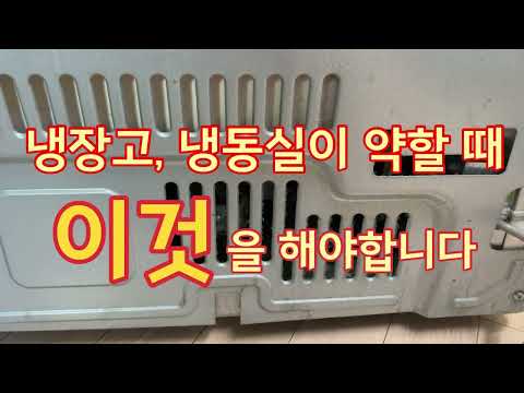 슬기로운 냉장고 사용법 : 냉장고 냉동실이 약해졌다구요? 이것 해보셨어요? 이것만 해도 냉장고 냉동실이 제대로 작동 합니다!