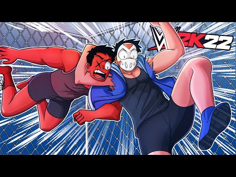 Thumbnail for LOCKED IN A CAGE WITH CARTOONZ - WWE2K22