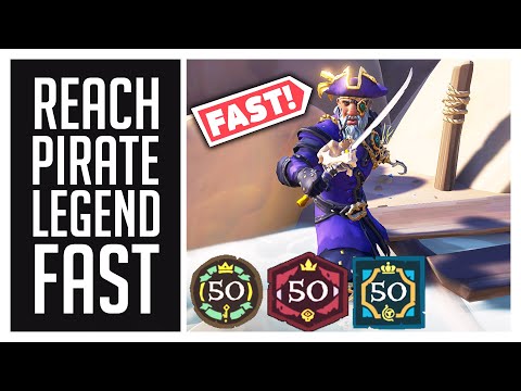 Thumbnail for How to get Pirate Legend fast in 2021 (Updated Guide) - Tips & Tricks | Sea of Thieves