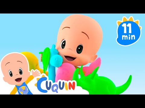 Las pelotas de colores - aprende con Cuquín y Fantasma - Cocotoons