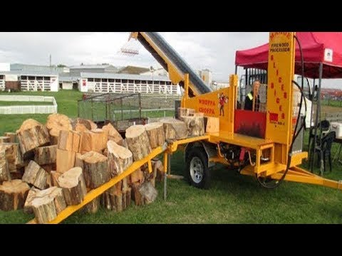 Thumbnail for 10 Amazing Automatic Firewood Processing Machine, Homemade Modern Wood Cutting Chainsaw Machines