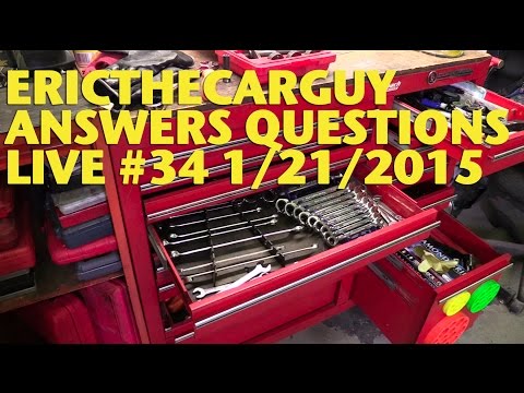 Thumbnail for EricTheCarGuy Answers Questions Live #34 1/21/2015