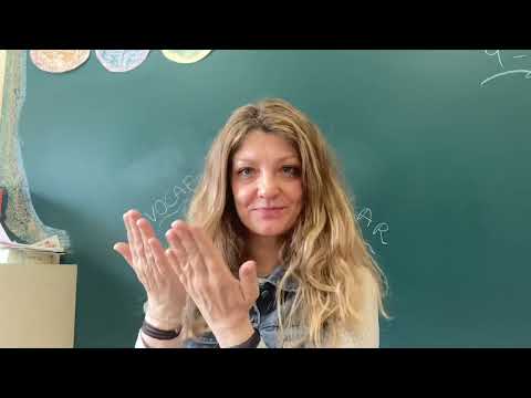 Vocabulario escolar en lengua de signos española para trabajar en clase