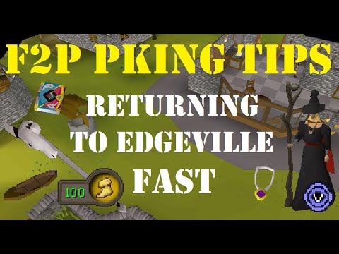 Fastest Methods to Return to Edgeville - OSRS F2P Pking Tips