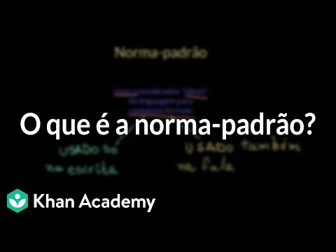 O que é a norma-padrão?
