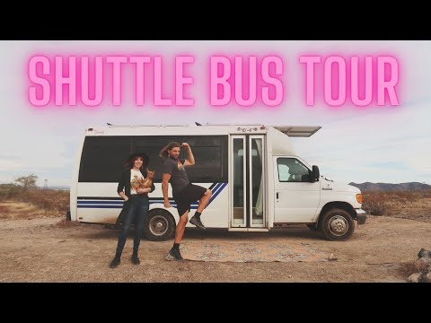 Thumbnail for UNBELIEVABLE DIY Shuttle Bus Camper Conversion | BUS TOUR