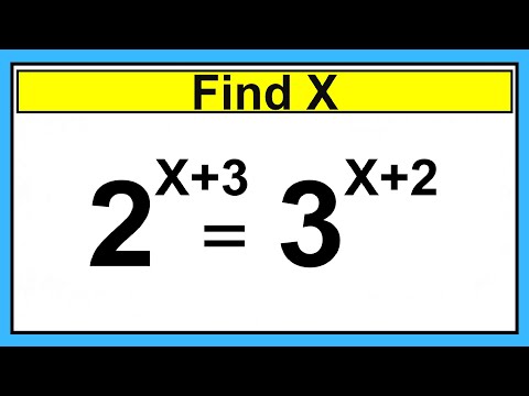 Nice Exponent Math Simplification | Find the Value of X
