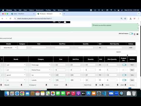 Thumbnail for Bulk Product Entry Using CSV and Bulk Tool | CloudPOS.PK