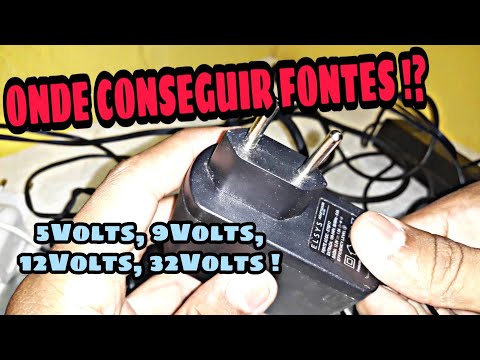 Thumbnail for COMO CONSEGUIR FONTES DE 5VOLTS, 6VOLTS, 9VOLTS, 12VOLTS, 32VOLTS ! | FONTES ELÉTRICAS !