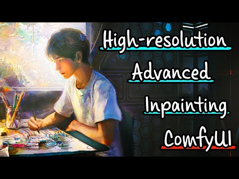 Kasucast #22 - Stable Diffusion: High-resolution advanced inpainting ComfyUI (rgthree, IP-Adapter)