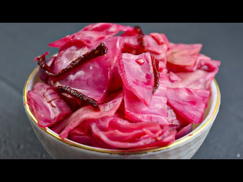 Thumbnail for Пол кочана капусты и одна свекла! Самый простой и слишком вкусный салат по-корейски!