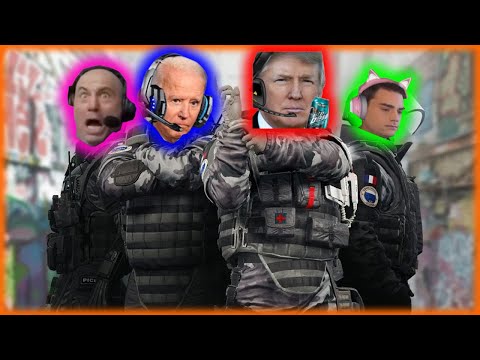 Thumbnail for Trump meets Ben Shapiro and Joe Rogan on Rainbow Six Siege...
