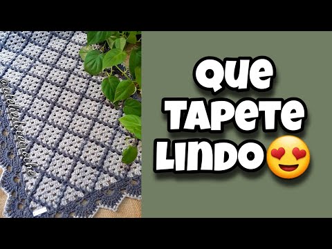 Thumbnail for Essa Peça Ficou Super Luxuosa l Tapete Martina @lucivaniaartescroche