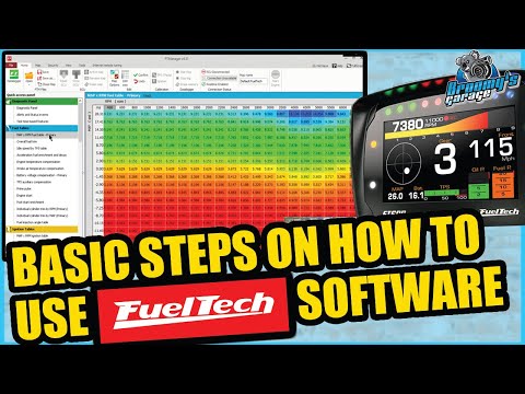 How to Use FuelTech ecu Software (FT450, FT550, FT550 lite, FT600)