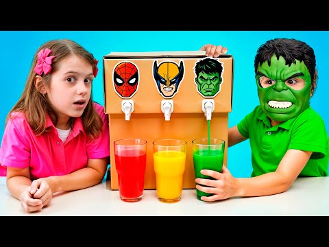 Thumbnail for Eva and superheroes Adventures - Funny toy stories for kids