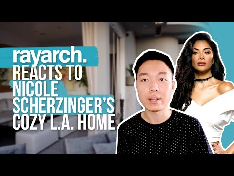 RayARCH Reacts to NICOLE SCHERZINGER&apos;s LA Home! ???? | ArchDigest Open Door