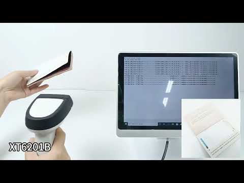 XT6201B XTIOT Electronic Id Duty-Free Shop E-Passport MRZ OCR Passport Reader Passport Scanner