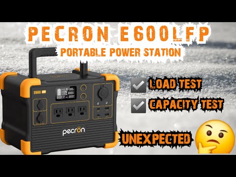 Thumbnail for PECRON E600LFP PORTABLE POWER STATION REVIEW | TEARDOWN | LOAD & CAPACITY TEST CAMPING - OVERLANDING