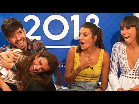 Thumbnail for Jugando al *IDIOTIZADOR* con AMAIA, ROI, ANA GUERRA y AITANA