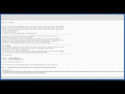 Thumbnail for ScRansom ransomware  (.Encrypted virus).  How to remove?