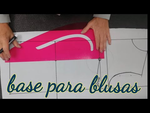 molde base para blusas - método fácil e descomplicado!
