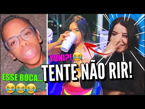 ERA PRA SER UMA TREND DO TIKTOK KKKK  - OS MELHORES TIK TOK DE COMÉDIA TENTE NÃO RIR (JOVENS REAGEM)