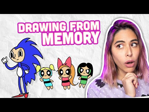 Drawing Characters from Memory - Fans Request