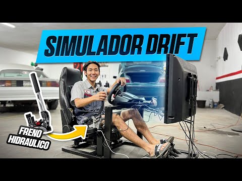 Fabriqué un simulador de DRIFT con freno de mano | Kenyi Nakamura