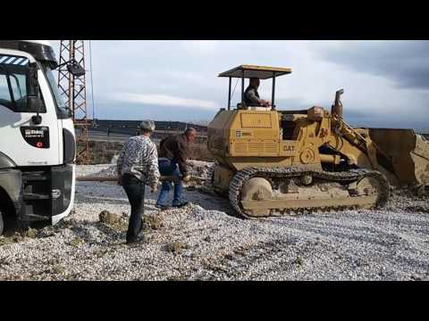 TIR BATMIŞ KURTARMA ÇALIŞMALARI DOZER,MERCEDES,İŞ MAKİNELERİ ÇALIŞMALARI