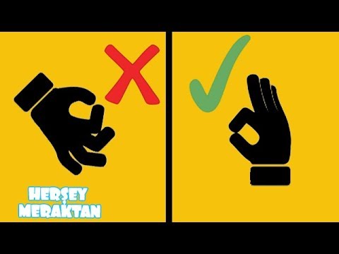 El Hareketleri Gerçek Anlamları. Bu hareketlerin anlamlarını biliyor musunuz?
