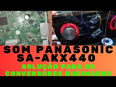 Thumbnail for Som Panasonic Sa-akx440 Não Liga, Adaptação De Plaquinha Step Down E Outras Observações