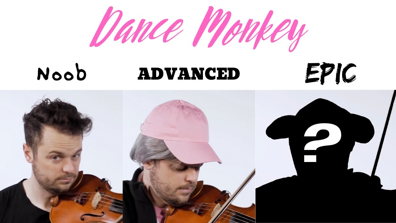 Thumbnail for 5 Levels of Dance Monkey: Noob to Epic
