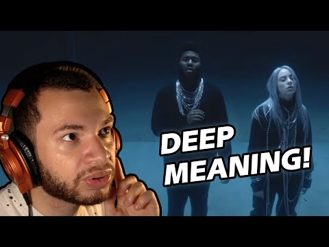 Thumbnail for This song is heavy | Billie Eilish, Khalid - lovely (REACTION)