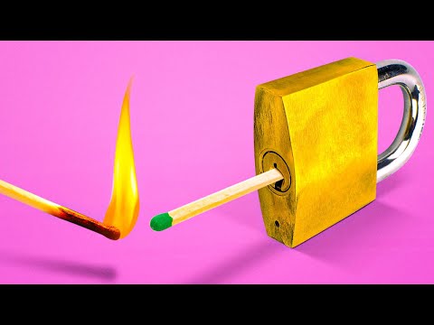 Thumbnail for How to OPEN A LOCK without keys and other helpful ideas by 5-minute crafts MEN