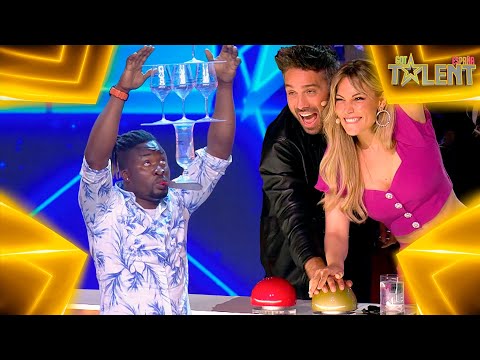 El TALENTO de este EQUILIBRISTA se lleva el PASE DE ORO | Audiciones 5 | Got Talent España 7 (2021)