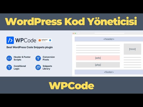 WPCode – Özel Kod Parçacıkları – WordPress Kod Yöneticisi