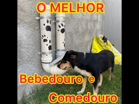 Como fazer comedouro e bebedouro de cano pvc