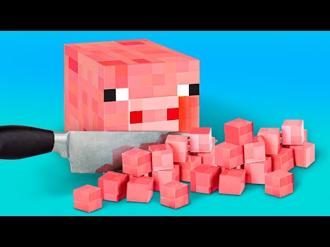9 Fournitures Scolaires DIY Fortnite VS Minecraft