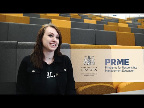 Thumbnail for Principles for Responsible Management Education (PRME) at the University of Lincoln