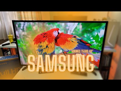 SMART TV Samsung 5 SERIES T5300 40&quot; FULL HD com TIZEN. Uma boa OPÇÃO CUSTO BENEFÍCIO!