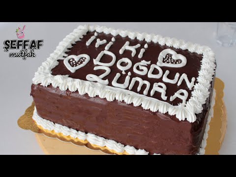 Herkes Kendi Pastasını Yapabilir???? 40 kişilik Doğum Günü Pastası????