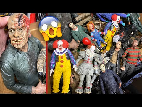 Thumbnail for MASSIVE BOX FULL OF HORROR ACTION FIGURES! (2020)