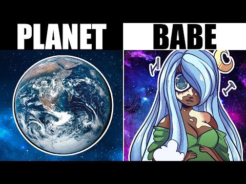 IF PLANETS WERE CUTE GIRLS (+Guys!)