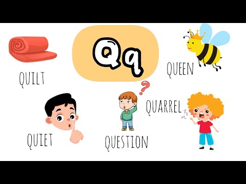 Thumbnail for Words Start with Letter Q | Q Words | #toddlerlearning