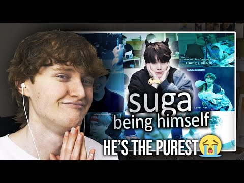 Thumbnail for HE'S THE PUREST! (BTS Suga Being Himself | Reaction/Review)