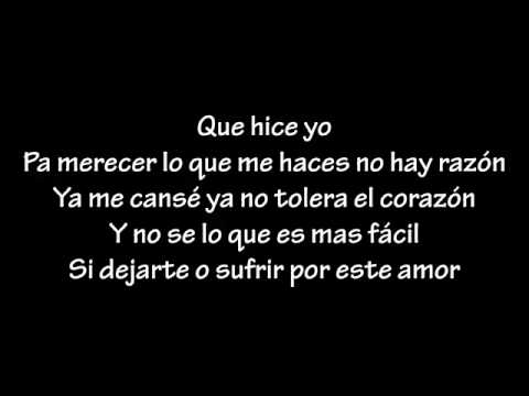 Thumbnail for Y no se que es mas fácil con letra