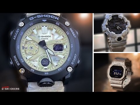 Casio G-Shock Utility Wave Marble Series Collection | GA700WM | GA2000WM | DW5600WM