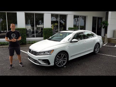Does the 2019 VW Passat SE R-Line compete with the Accord & Camry?