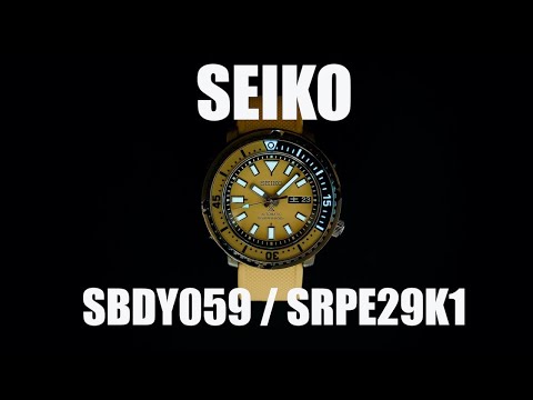 Thumbnail for Seiko SBDY059 / SRPE29K1 Prospex Baby Tuna Urban Safari Street Series Unboxing and Review